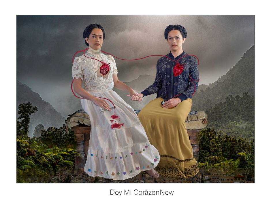 Doy Mi Corázon 12 x 16" Poster